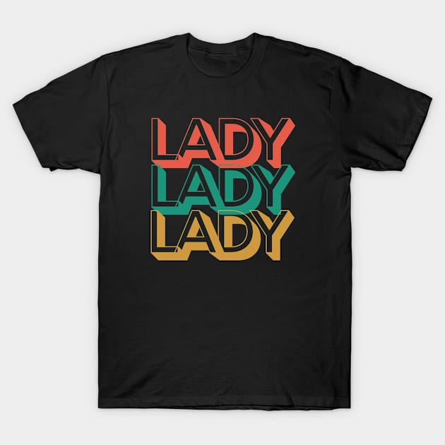 Retro Lady T-Shirt by Rev Store